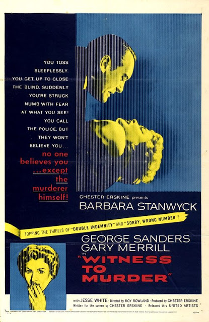 Poster of Witness to Murder