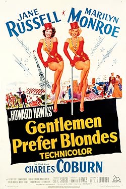 Poster of Gentlemen Prefer Blondes