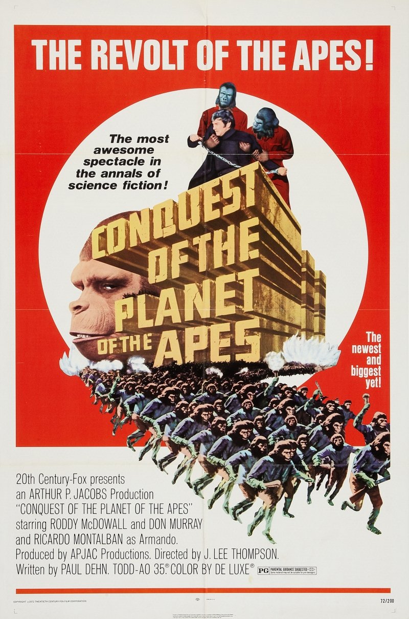 Poster of Conquest Of The Planet Of The Apes