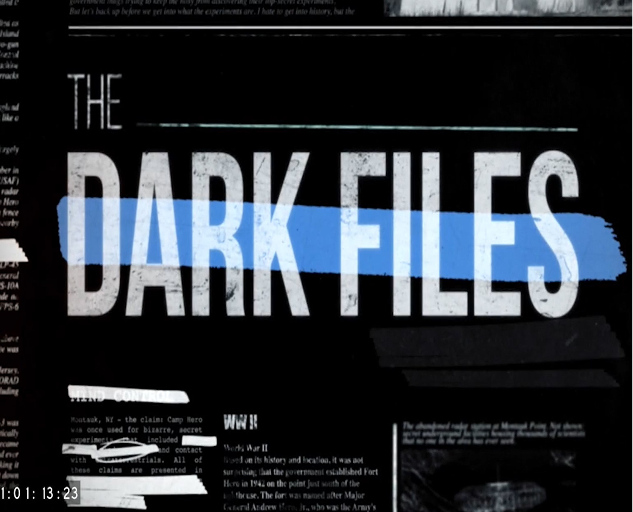 Poster of The Dark Files