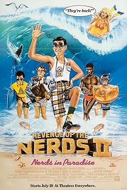 Poster of Revenge of the Nerds II: Nerds in Paradise