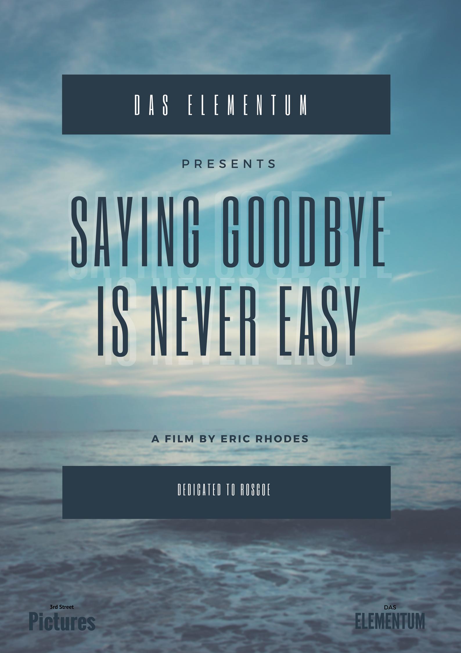 Saying Goodbye Is Never Easy (2013)