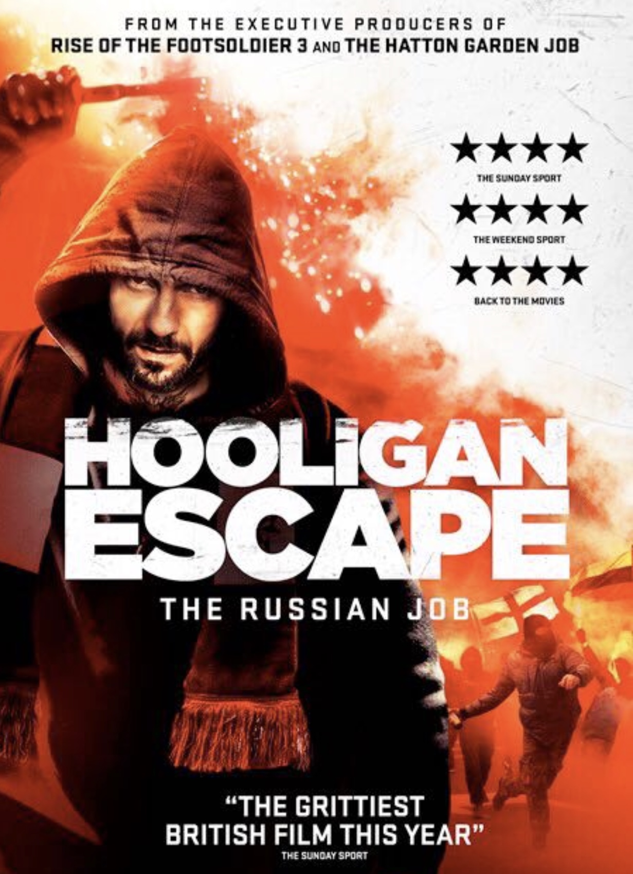 Poster of Hooligan Escape The Russian Job