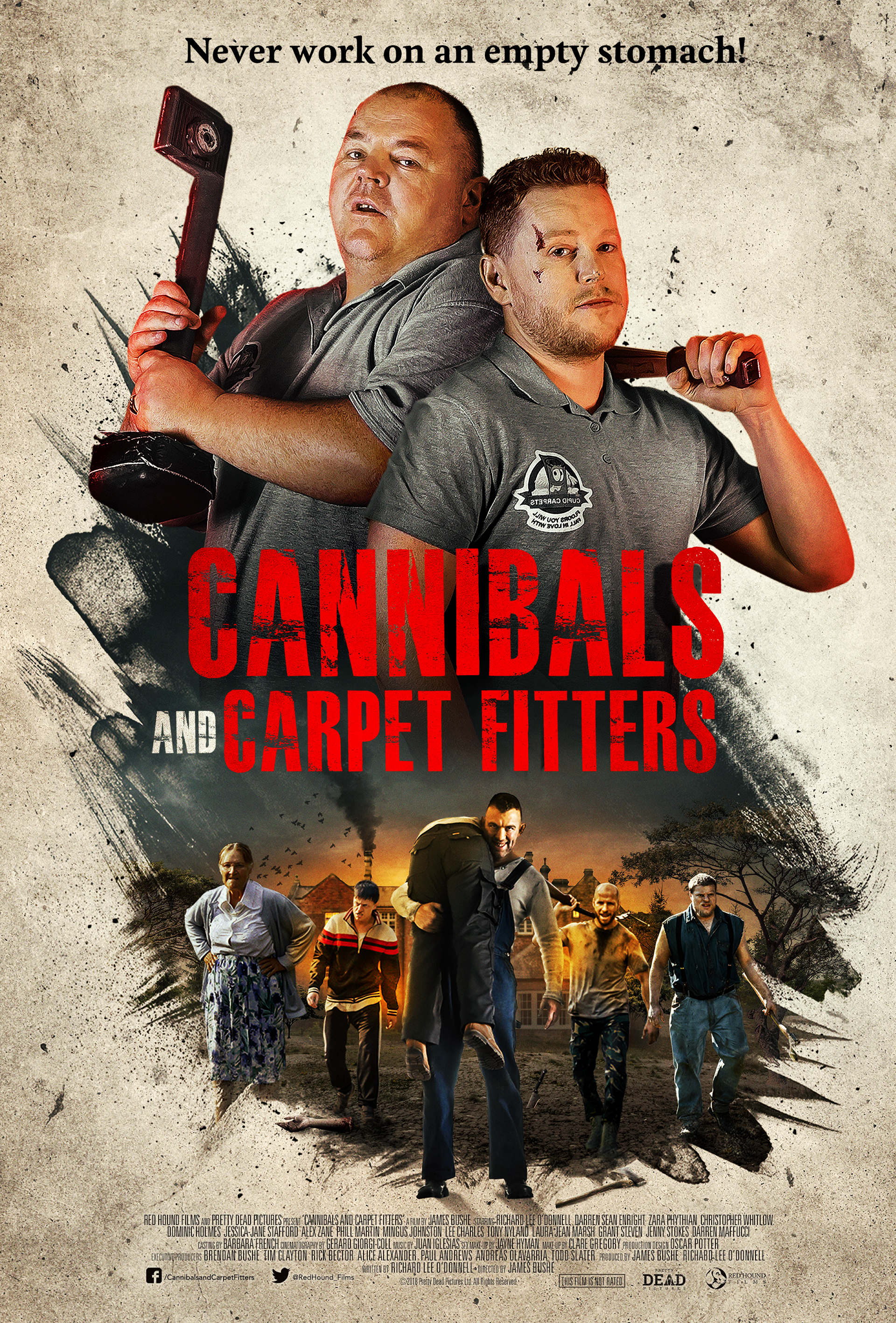 Poster of Cannibals and Carpet Fitters