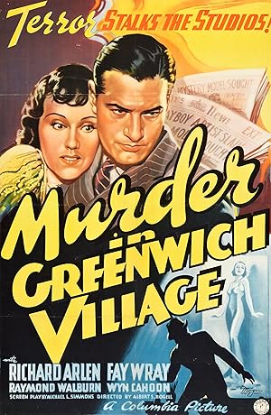 Murder in Greenwich Village Poster