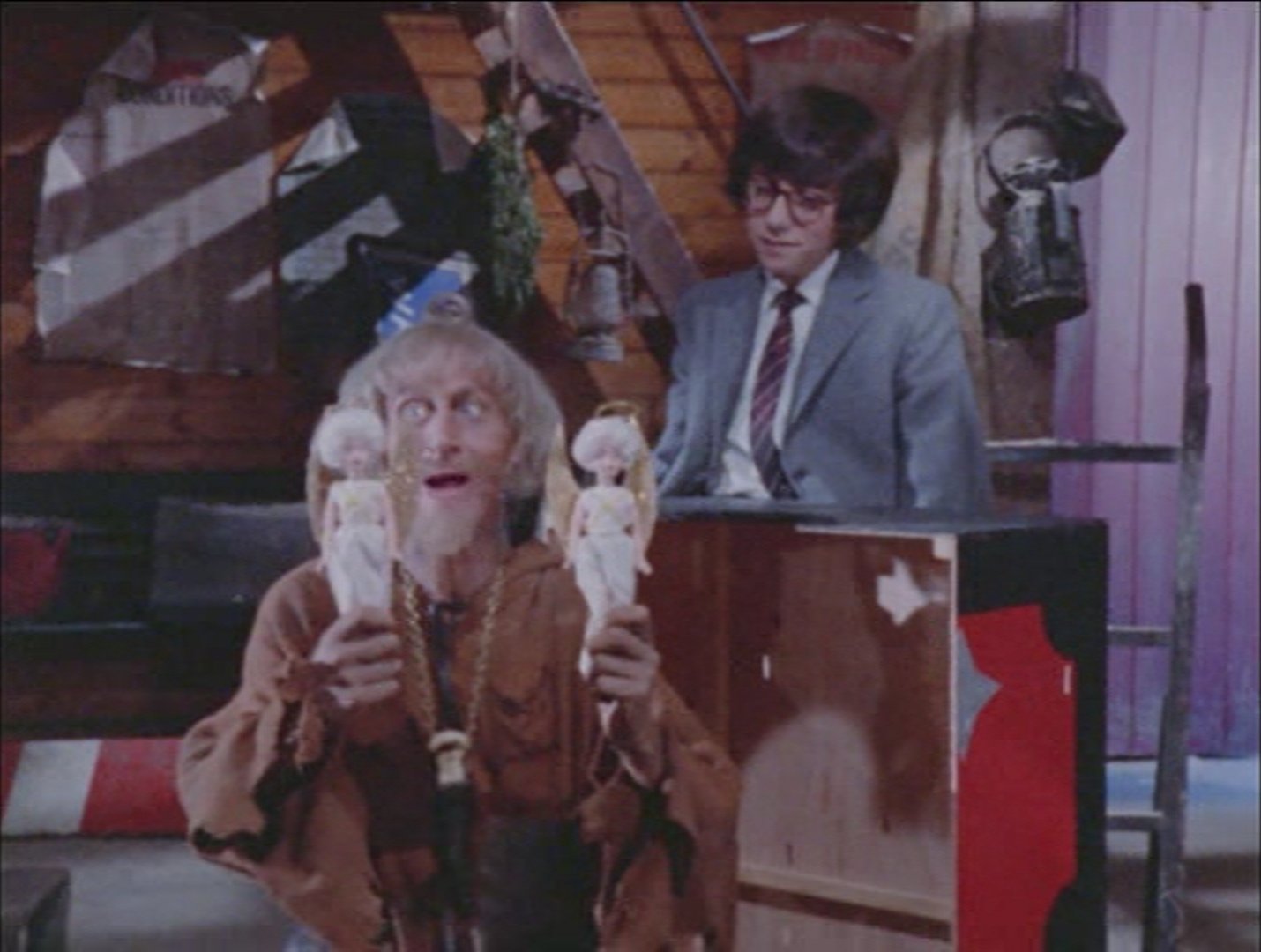 Geoffrey Bayldon and Gary Warren in Catweazle (1970)