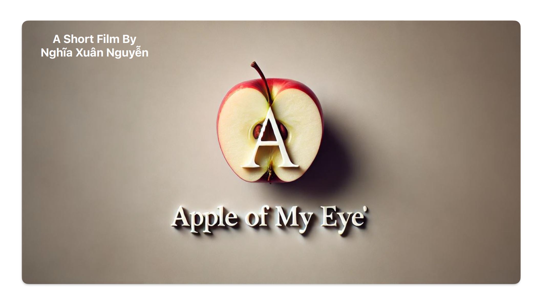 Apple of My Eye