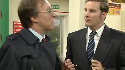 Chris Barrie and Guy Siner in Mr Brittas Changes Trains (1994)