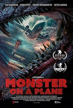 Poster of Monster on a Plane