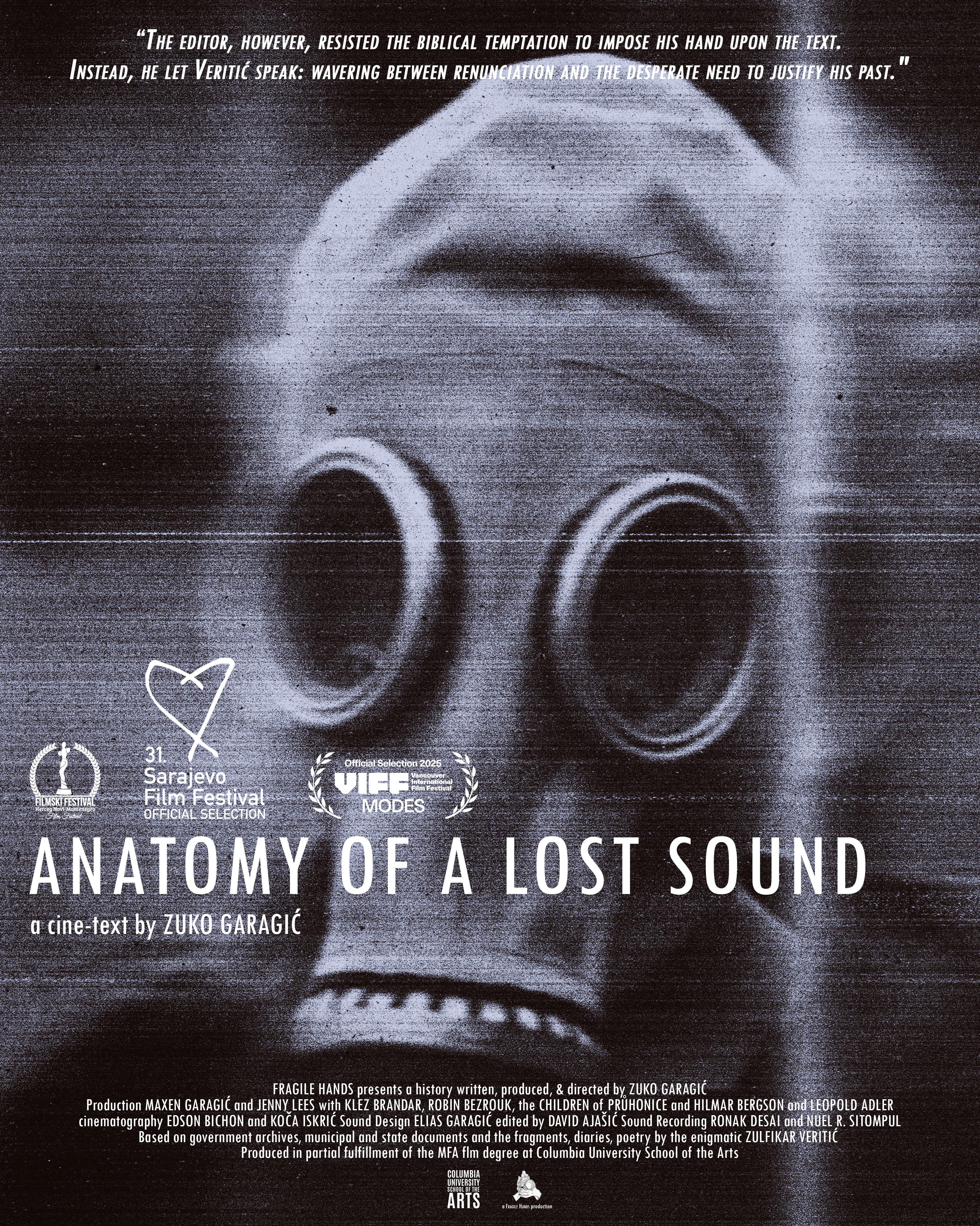 Anatomy of a Lost Sound