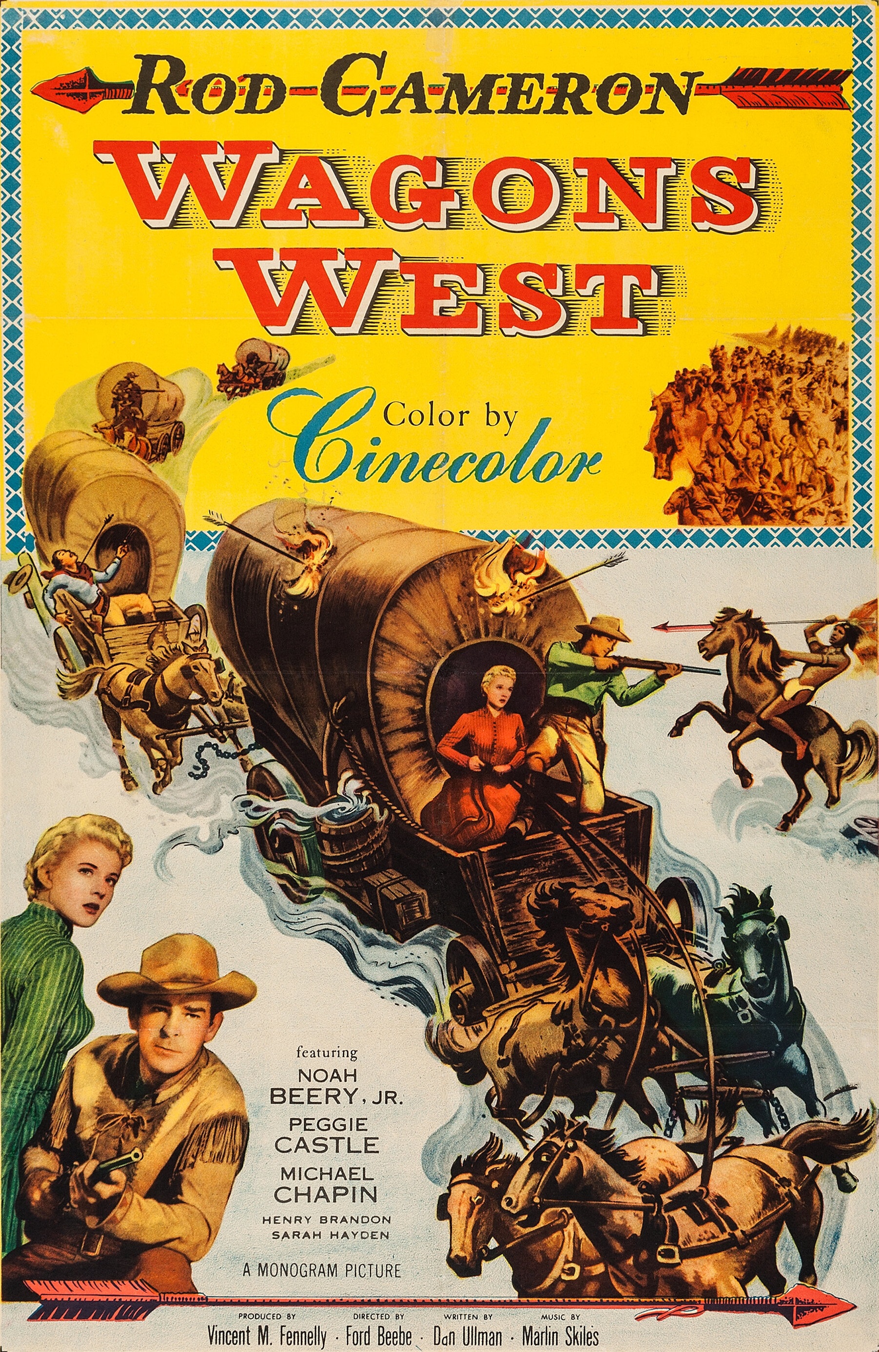Poster of Wagons West