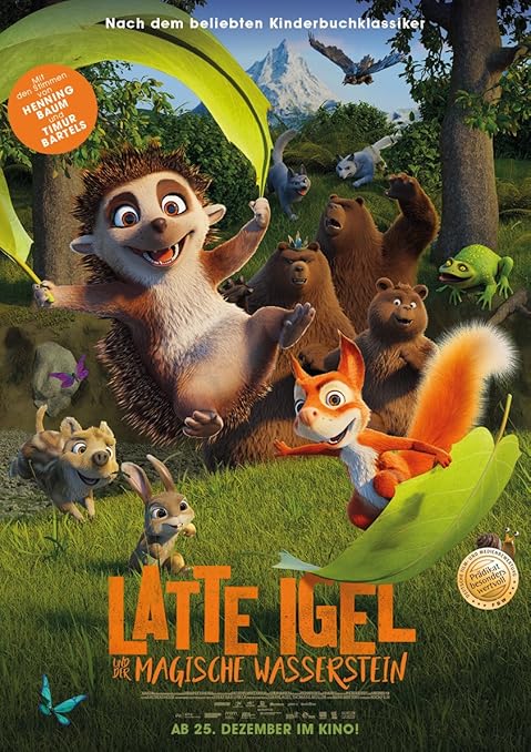 Latte & the Magic Waterstone (2019) Hindi Dubbed