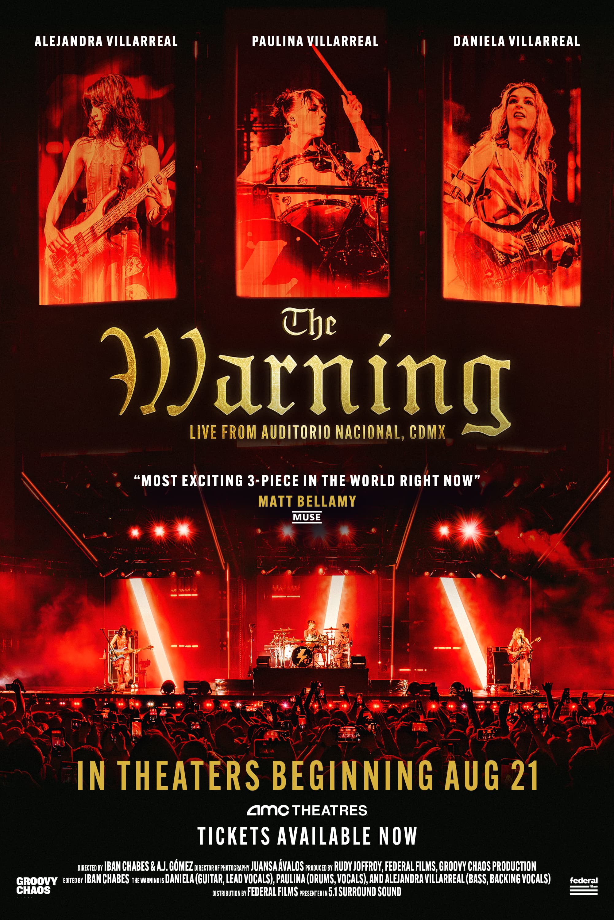 The Warning Live from Auditorio Nacional CDMX
