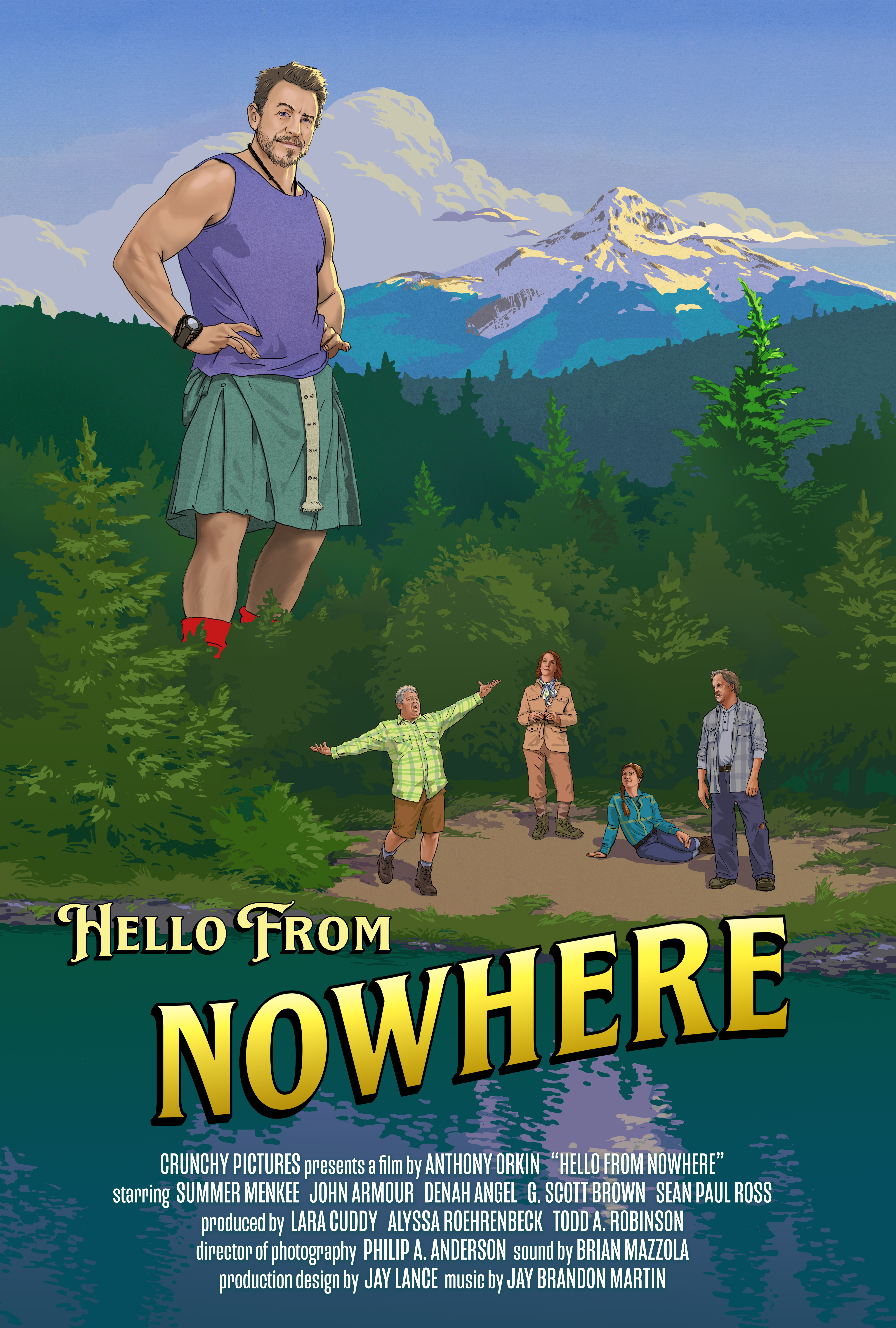 Poster of Hello from Nowhere