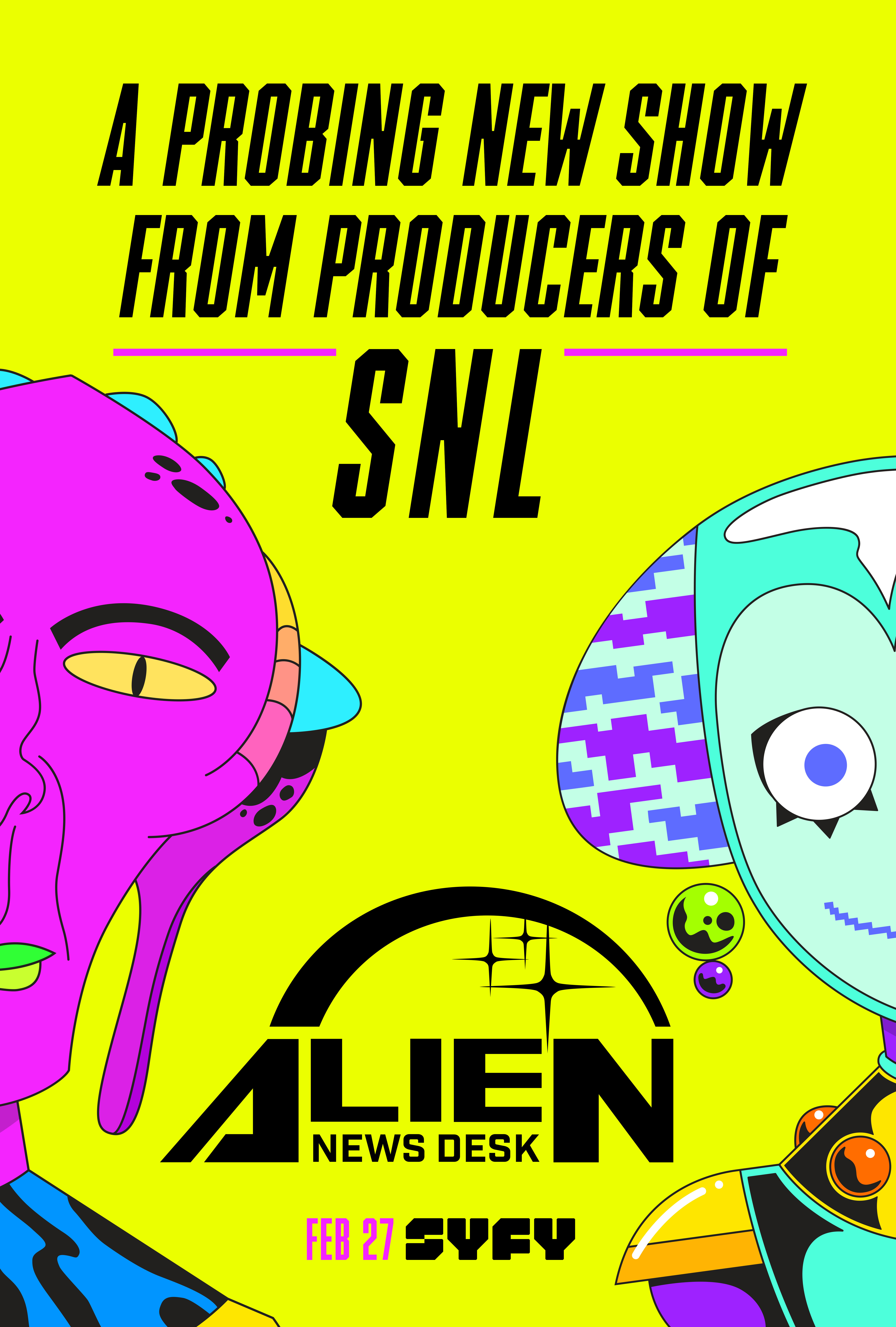 Poster of Alien News Desk