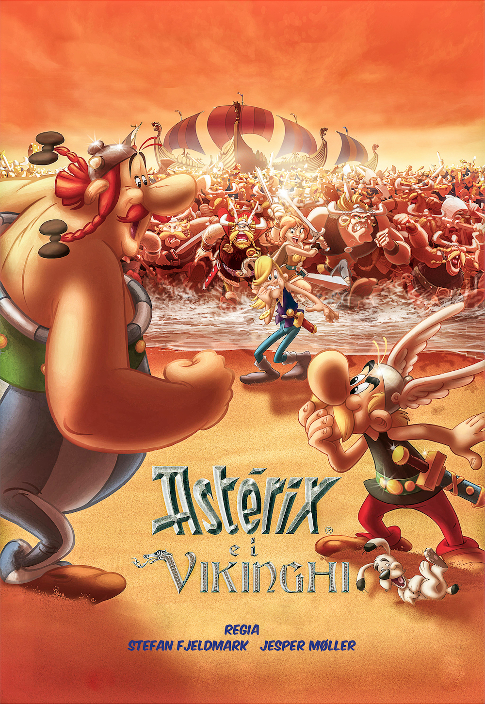 Poster of Asterix and the Vikings