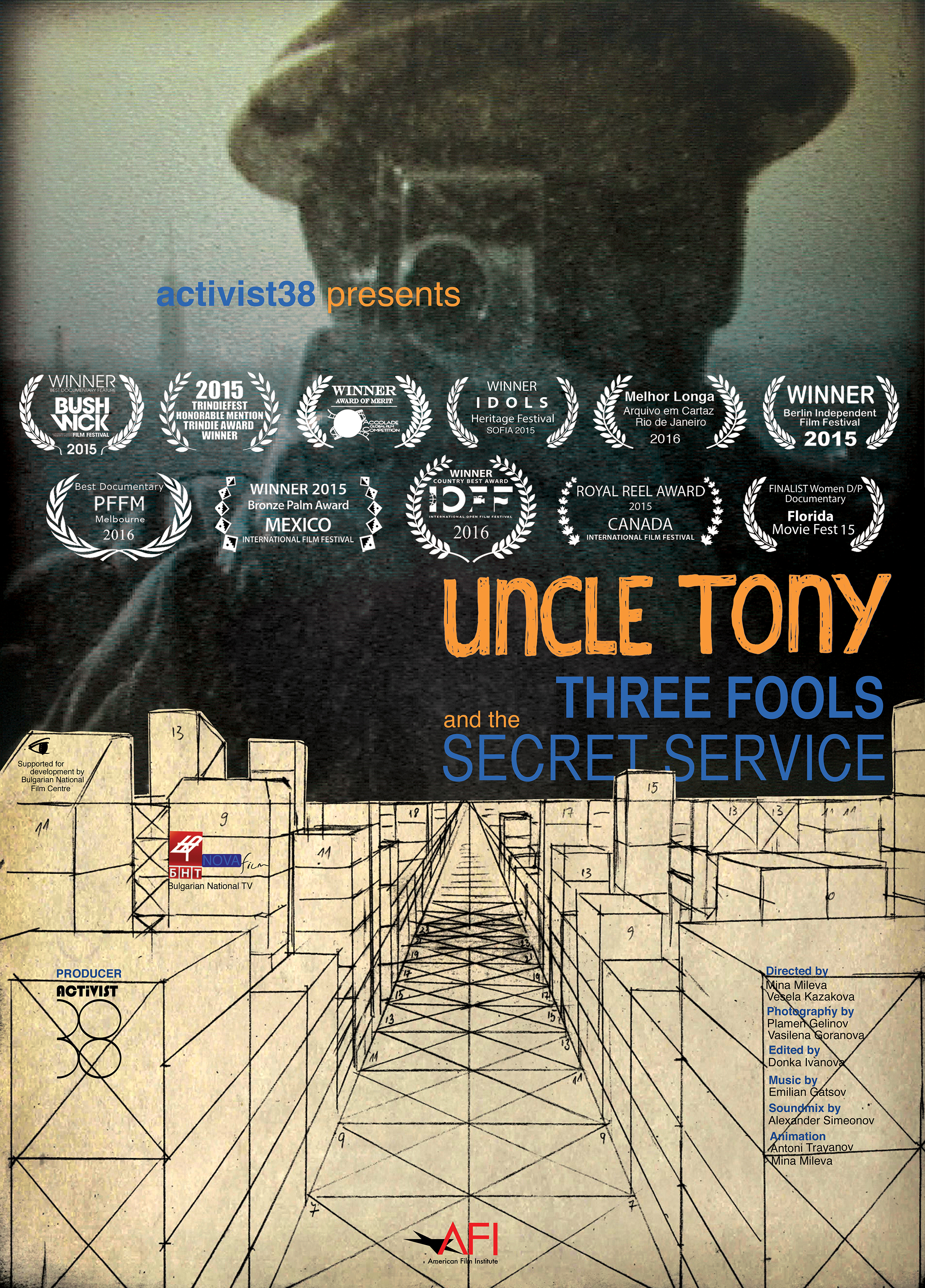 Poster of Uncle Tony, Three Fools and the Secret Service
