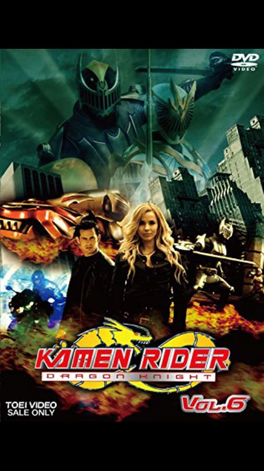 KAMEN RIDER DRAGON KNIGHT VOL.3 [DVD] アメリカリメイク版 第9-12話収録 日本語吹替 YESASIA: Kamen Rider: Dragon Knight (DVD) (Vol.3) (Ep.9-12