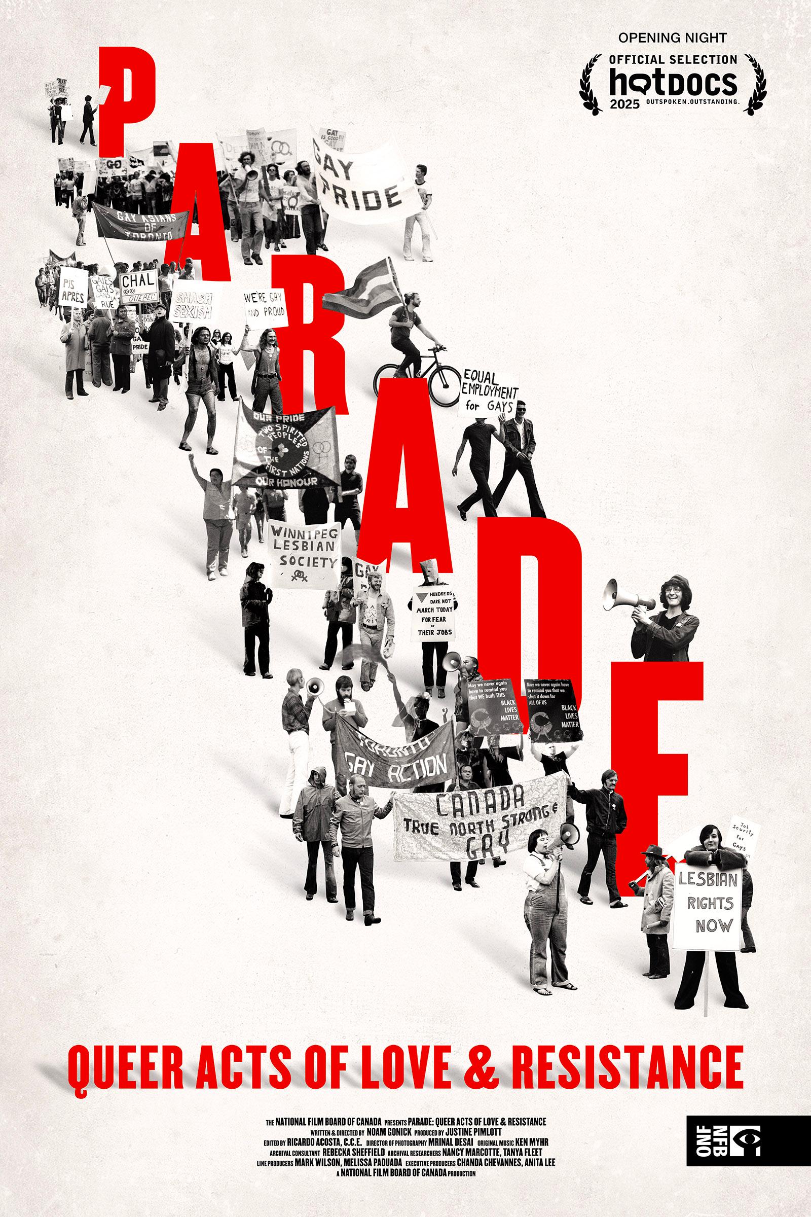 Poster of Parade: Queer Acts of Love & Resistance