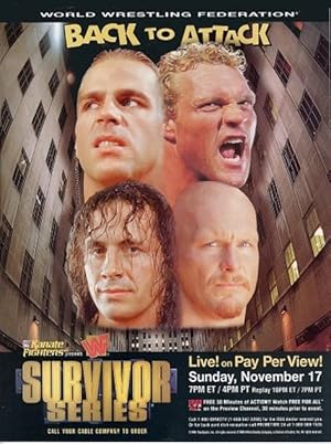 WWE Survivor Series 1996 Poster