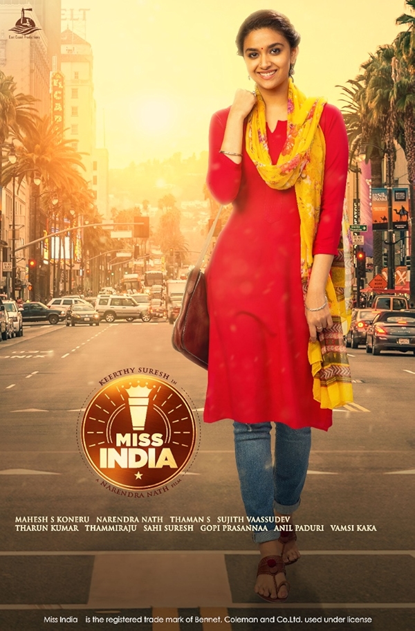 Movie poster for MISS INDIA (U rated)