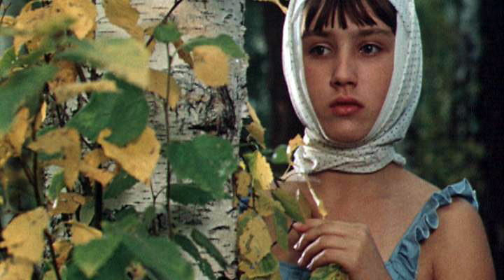 Qayta qurish davrida yalangoch Natalya Shchukina