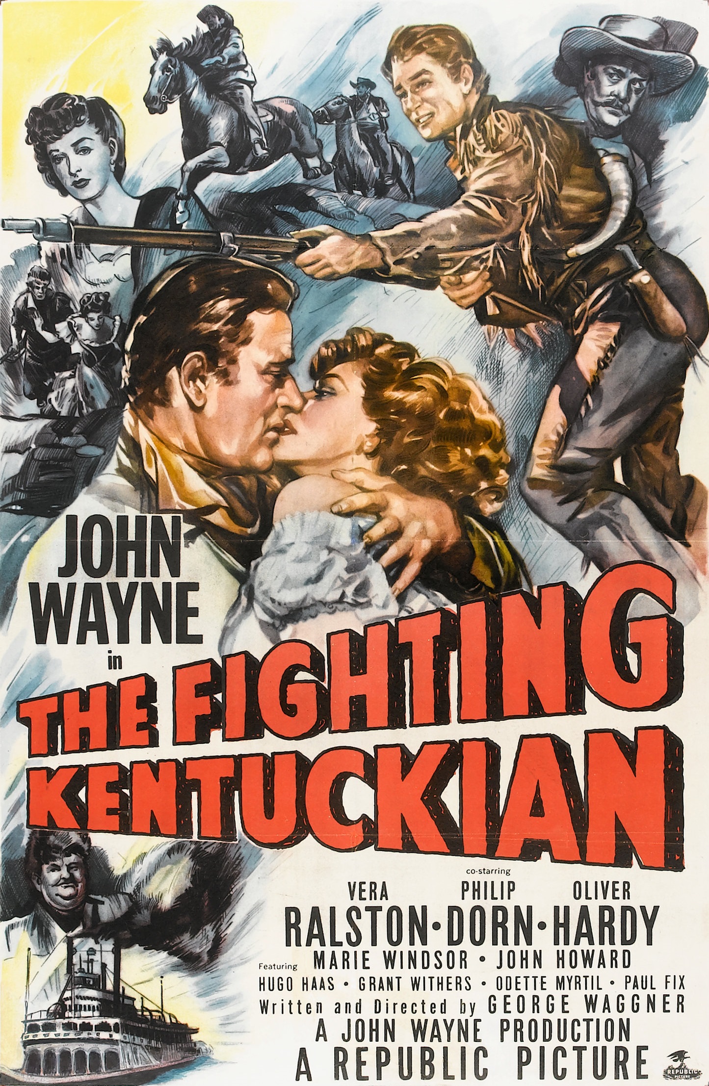 Poster of The Fighting Kentuckian
