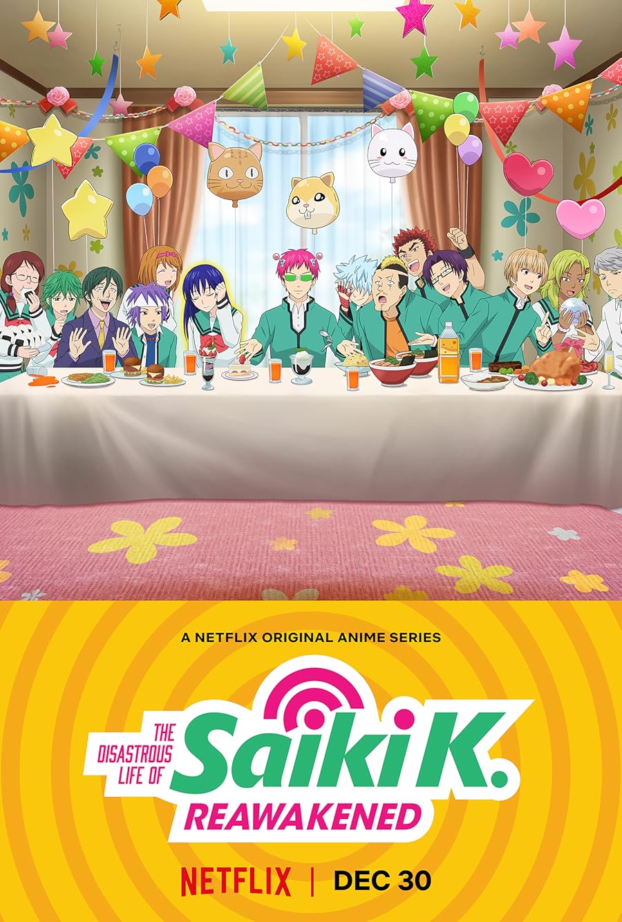 The Disastrous Life of Saiki K.: Reawakened Poster