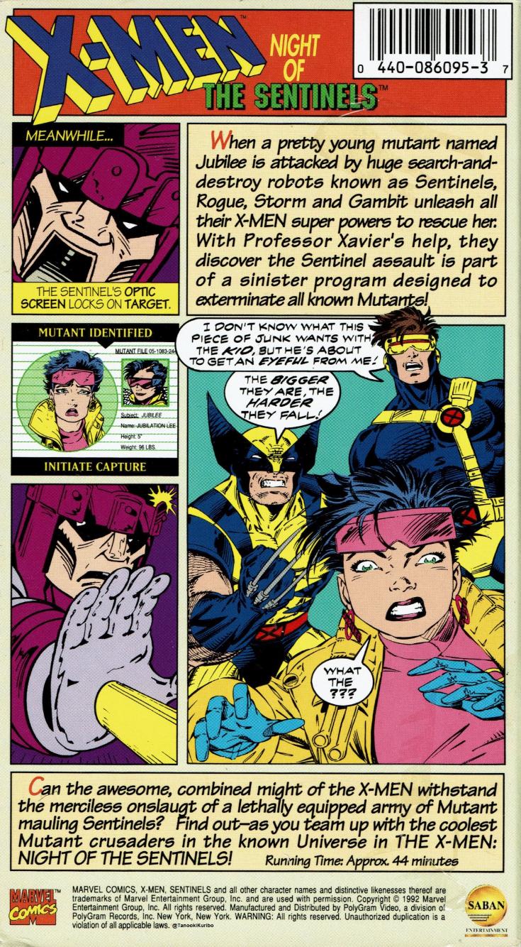 (未使用･未開封品)X-Men: Night of Sentinels [VHS] s-l400.jpg