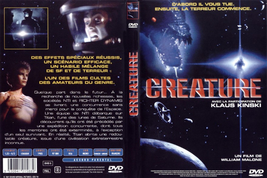 ミュージック CREATURE CREATURE EXORCISING ORPHEUS DVD CREATURE CREATURE Official