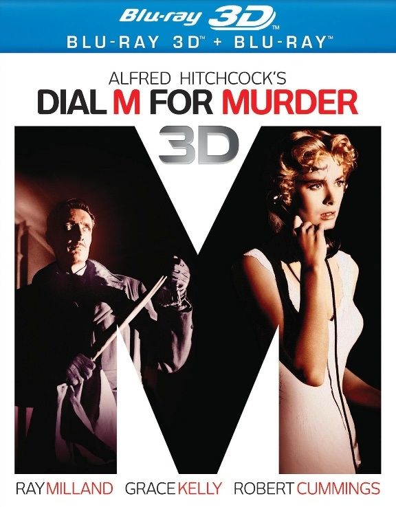 Grace Kelly and Anthony Dawson in Dial M for Murder (1954)