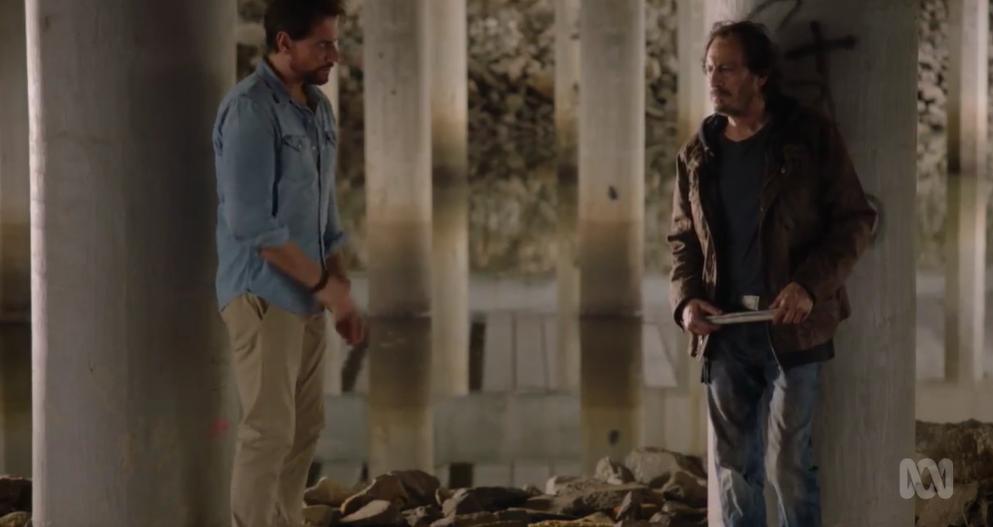 Jasper Bagg and Ioan Gruffudd in Marta Semper Certa Est (2021)