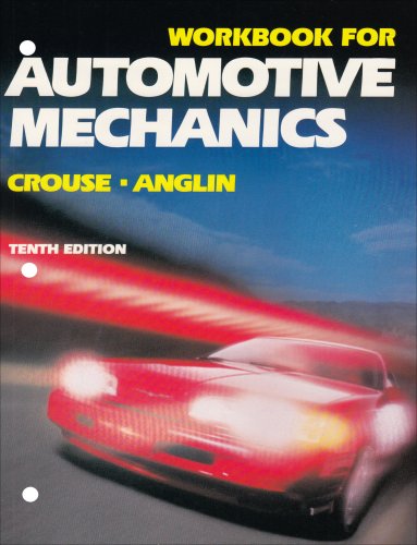 Automotive Mechanics, Workbook book cover