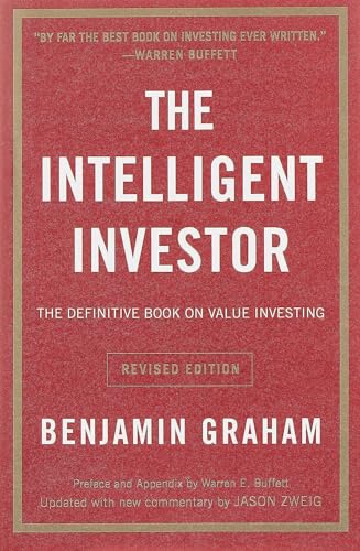 The Intelligent Investor by Benjamin Graham book cover