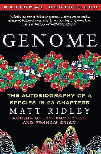 Genome (text only) First American Edition edition by M. Ridley