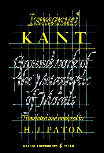 Groundwork of the Metaphysics of Morals