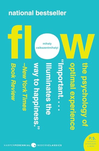 Flow by Mihaly Csikszentmihalyi book cover