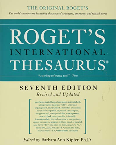 Roget's International Thesaurus book cover