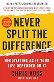 Never Split the Difference book cover