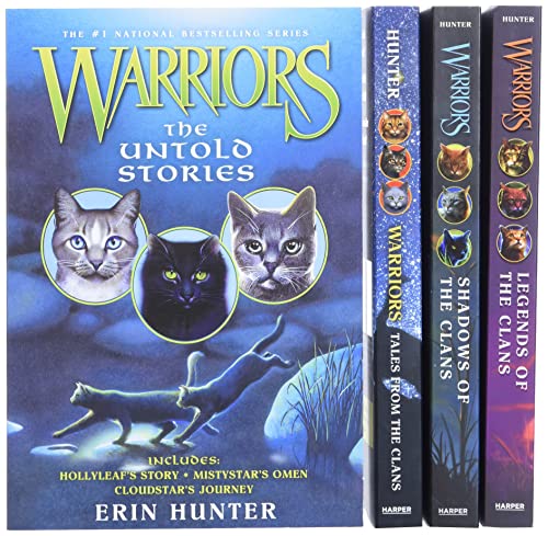 Warriors Novella Box Set: The Untold Stories, Tales from the Clans, Shadows of the Clans, Legends of the Clans book cover