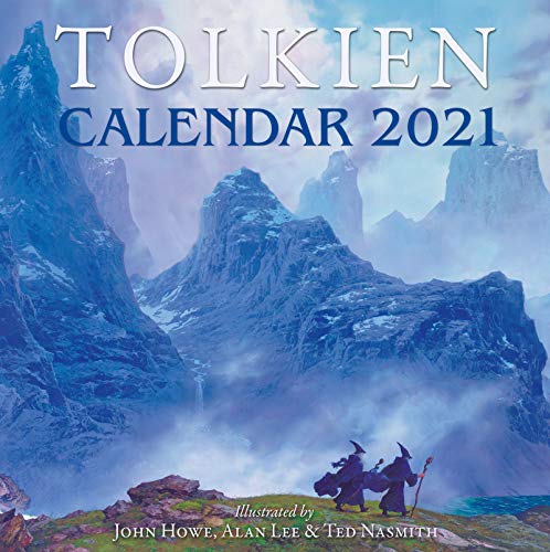 Tolkien Calendar 2021 book cover