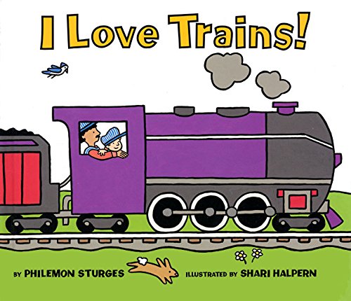 I Love Trains! book cover