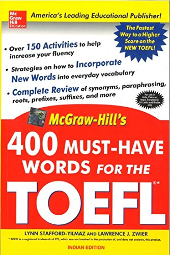 400 Must-Have Words for the TOEFL book cover