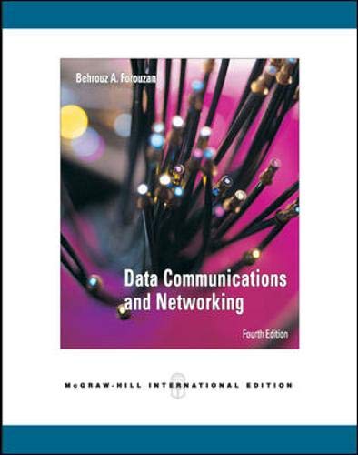Data Communications and Networking (McGraw-Hill Forouzan Networking) book cover