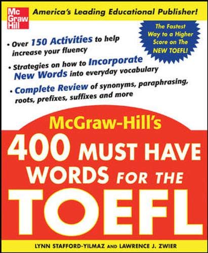 400 Must-Have Words for the TOEFL book cover