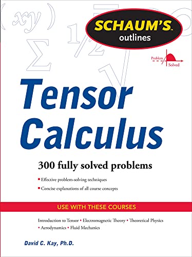 Schaum's Outline of Tensor Calculus book cover