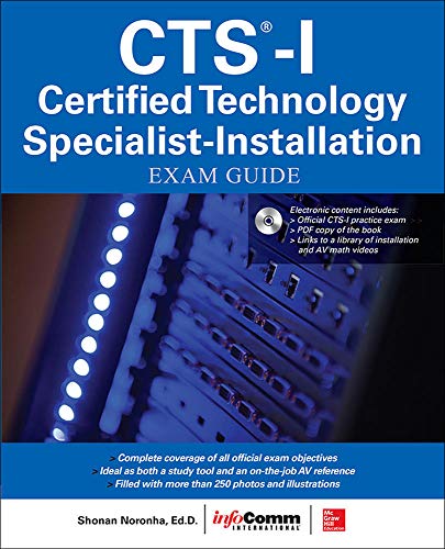 CTS-I Certified Technology Specialist-Installation Exam Guide book cover