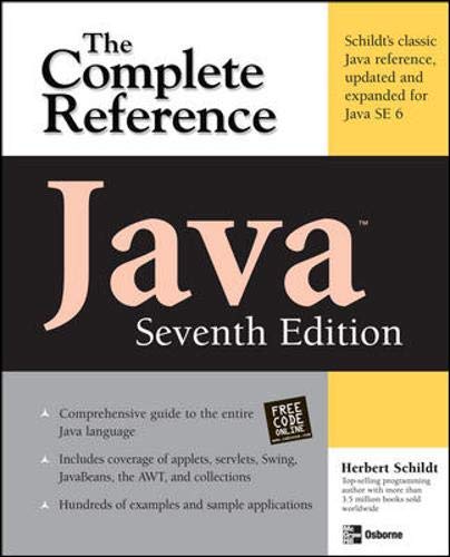 Java SE 6: The Complete Reference book cover