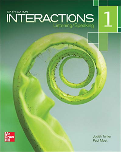 Interactions 1 Listening/Speaking Student Book + e-Course Code: Silver Edition book cover