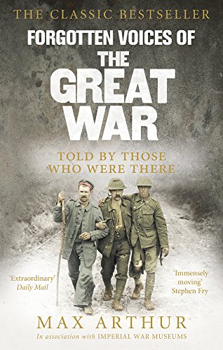 Forgotten Voices of the Great War book cover